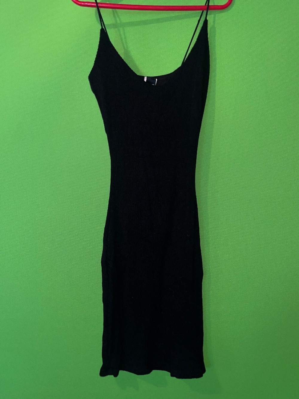 Cute Form Fitting Mini Black Dress